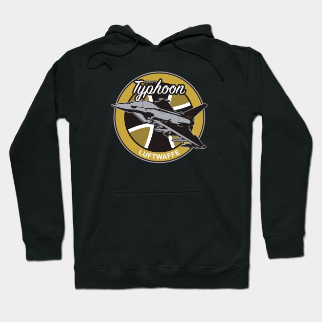 Luftwaffe Eurofighter Typhoon Hoodie by Tailgunnerstudios